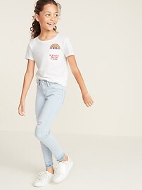 View large product image 3 of 3. Relaxed Softest Graphic Pocket Tee for Girls