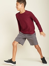 View large product image 3 of 3. Ultra-Soft Breathe ON Go-Dry Tee for Boys