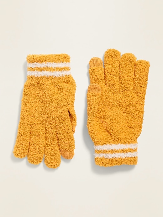View large product image 1 of 1. Cozy Text-Friendly Gloves For Women