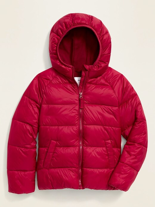 Hooded Frost-Free Puffer Jacket for Girls