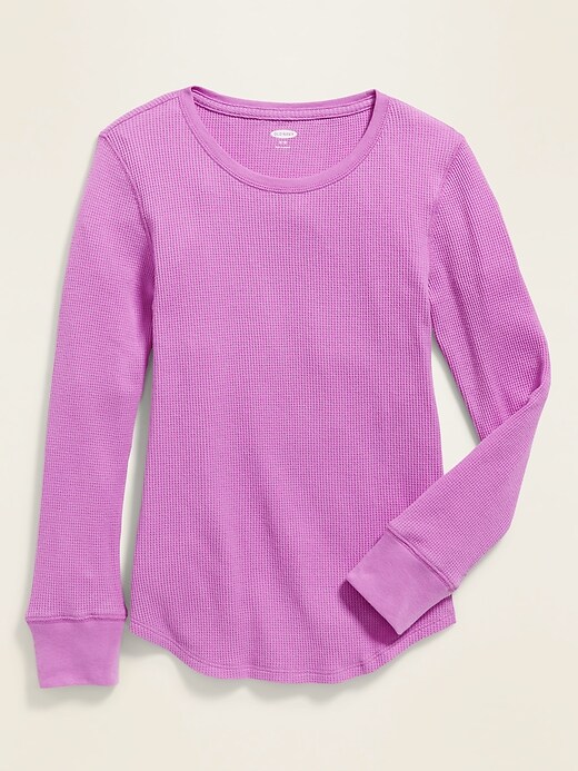 View large product image 1 of 1. Thermal-Knit Long-Sleeve for Girls