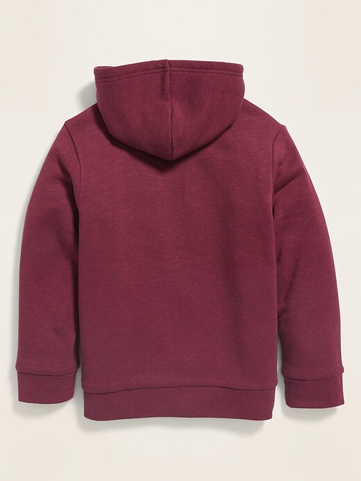 View large product image 2 of 2. Sherpa-Lined Zip Hoodie For Boys