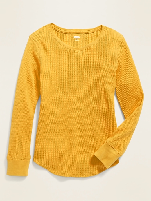 View large product image 1 of 1. Thermal-Knit Long-Sleeve for Girls