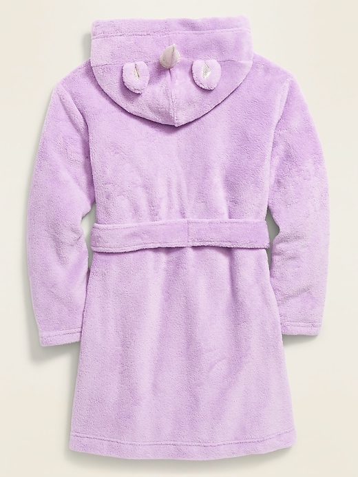 View large product image 2 of 2. Micro Performance Fleece Critter Robe For Girls