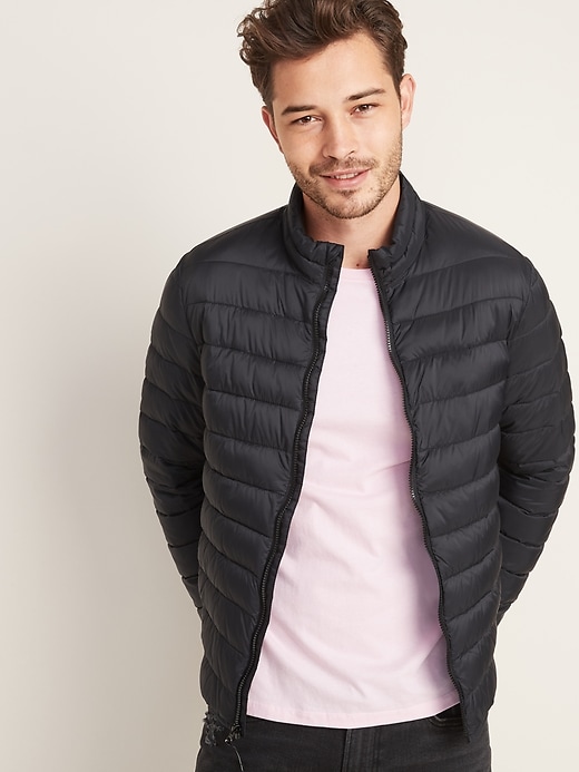 Image number 1 showing, Water-Resistant Packable Quilted Jacket