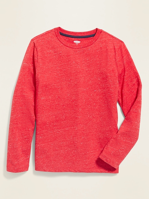 View large product image 1 of 3. Softest Crew-Neck Long-Sleeve Tee For Boys