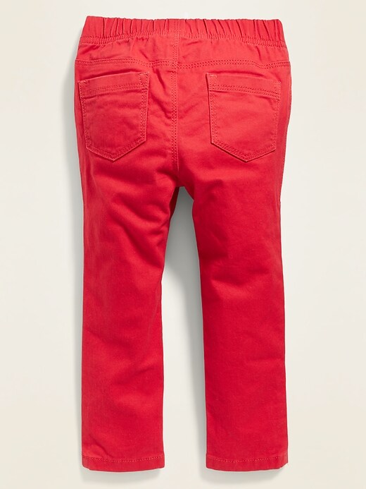 View large product image 2 of 2. Wow Skinny Pull-On Jeggings for Toddler Girls