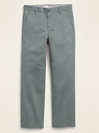 View large product image 3 of 3. Uniform Straight Built-In Flex Khakis for Boys