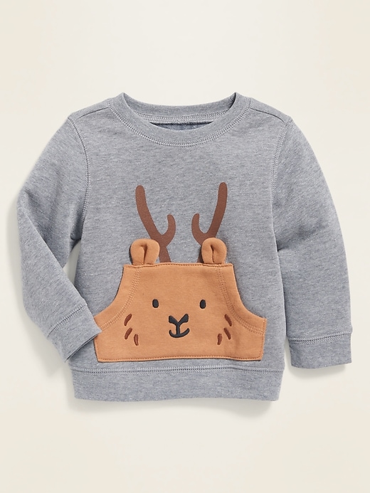 View large product image 1 of 1. Critter Sweatshirt for Baby