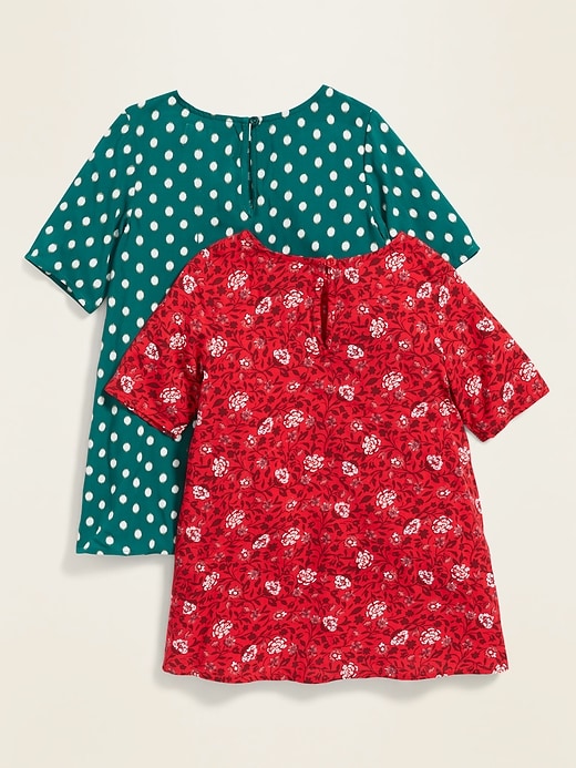 View large product image 2 of 3. Swing Dress 2-Pack for Toddler Girls