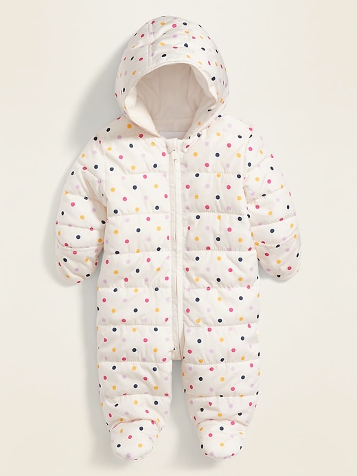 View large product image 1 of 3. Quilted Water-Resistant Snowsuit for Baby