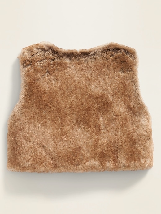 View large product image 2 of 2. Faux-Fur Vest for Baby