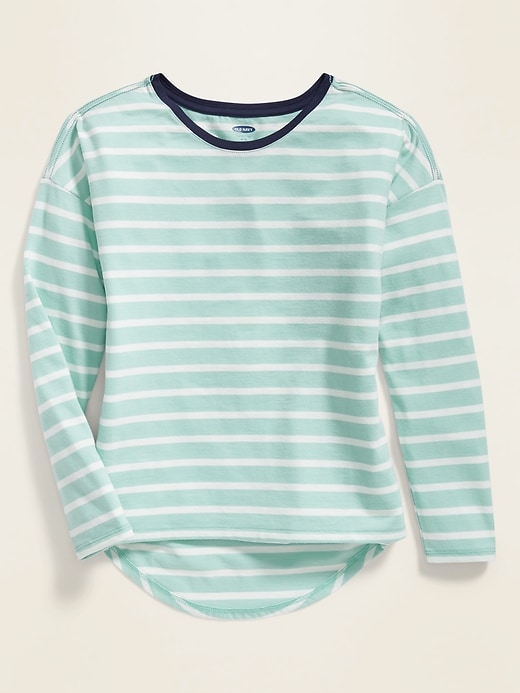 View large product image 1 of 1. Softest Crew-Neck Tee For Girls