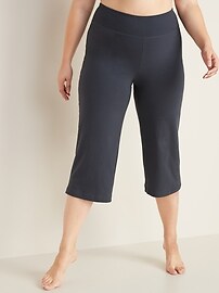 yoga wide leg capris