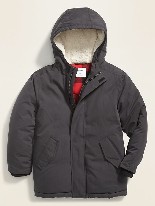 View large product image 1 of 3. Hooded Parka For Boys