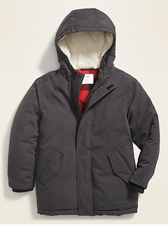 Hooded Parka for Boys