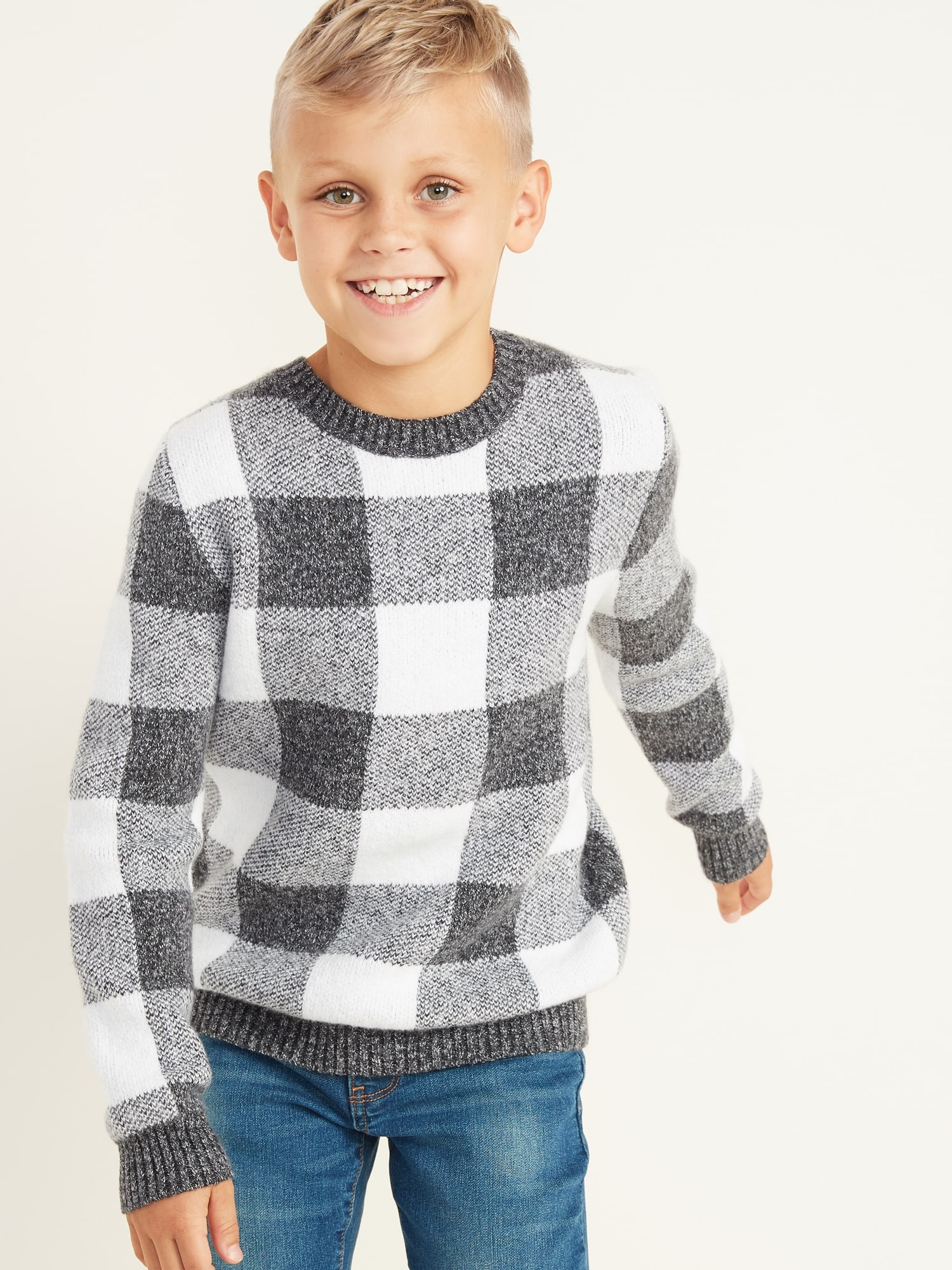 Crew Neck Sweater for Boys Old Navy