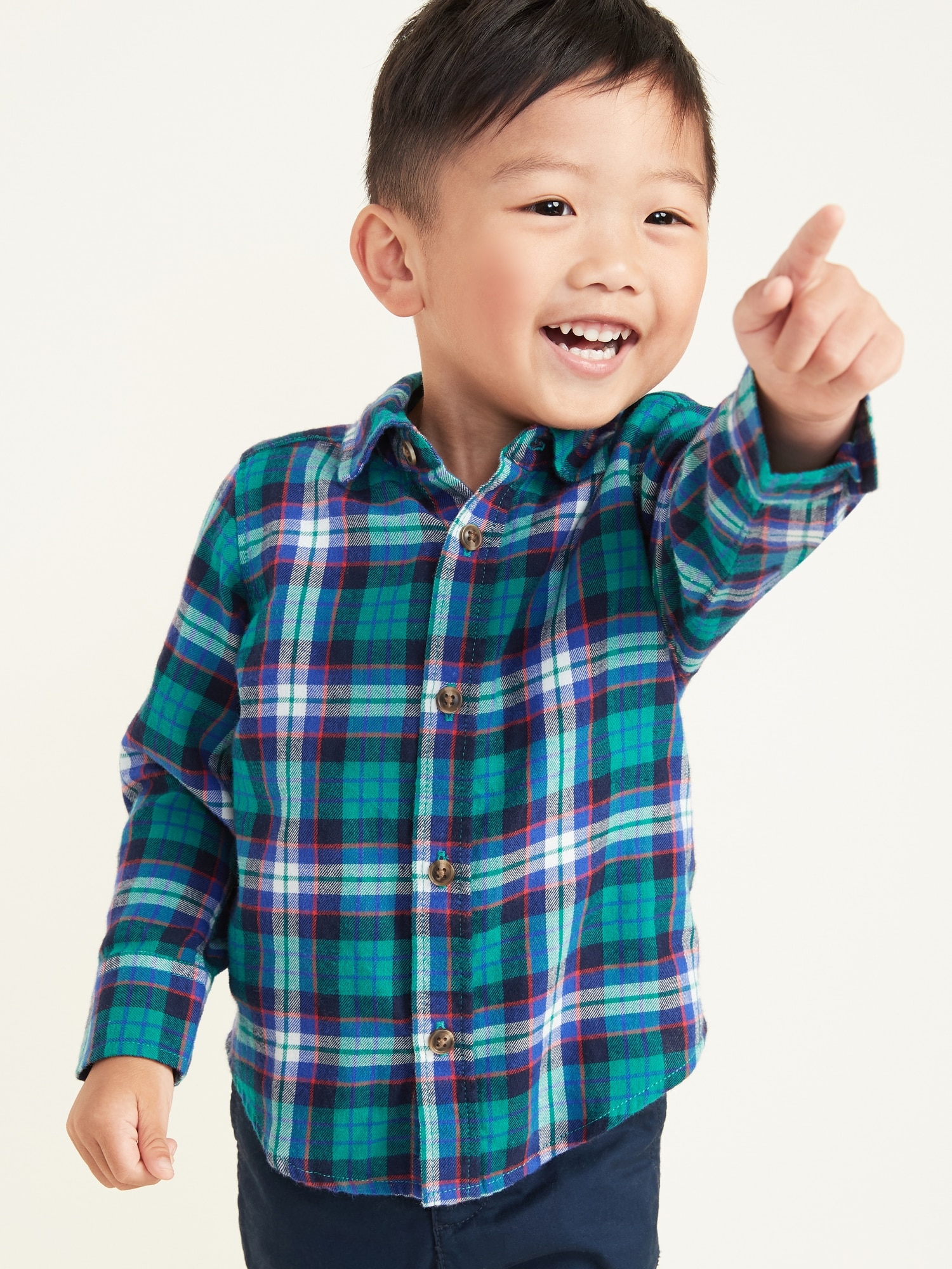 Plaid Twill Shirt for Toddler Boys | Old Navy