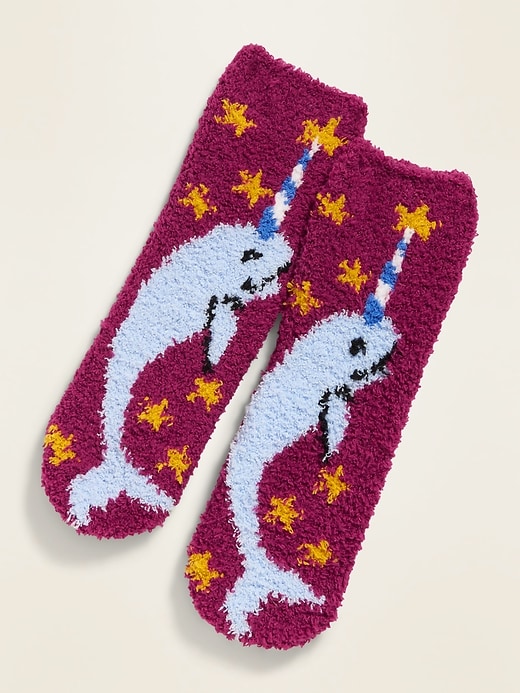 View large product image 1 of 1. Graphic Cozy Socks for Kids