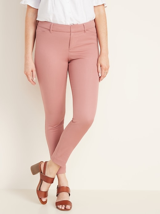 View large product image 1 of 3. Mid-Rise Pixie Ankle Pants for Women