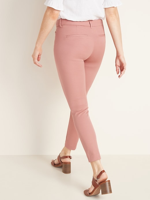 View large product image 2 of 3. Mid-Rise Pixie Ankle Pants for Women