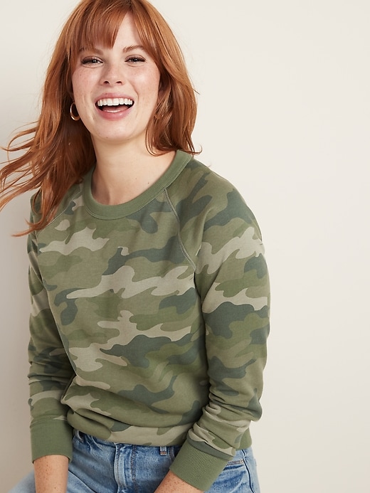 Old navy relaxed vintage crew neck sweatshirt sale