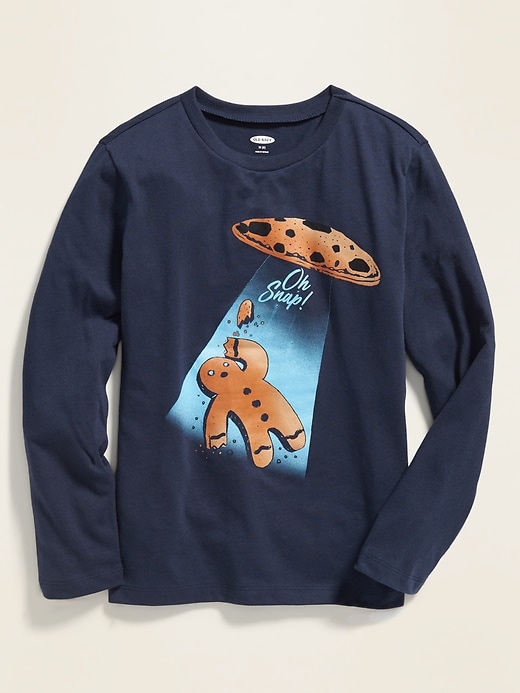 Holiday-Graphic Tee For Boys | Old Navy