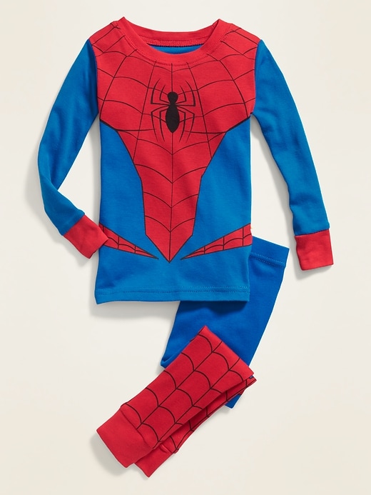 View large product image 1 of 1. Marvel&#153 Spider-Man Costume Pajama Set for Toddler Boys & Baby