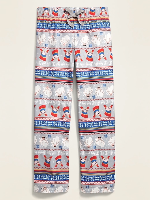 View large product image 1 of 2. Klaus&#153 X Old Navy Micro Performance Fleece Pajama Pants For Kids
