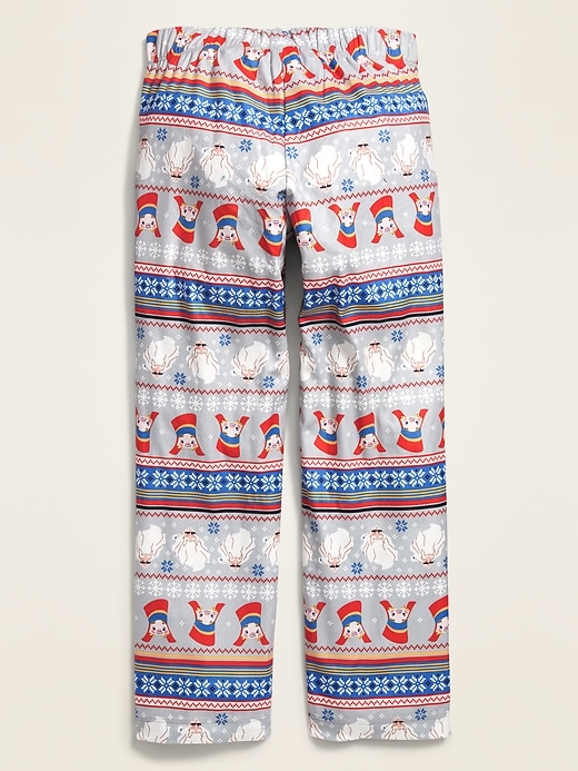 View large product image 2 of 2. Klaus&#153 X Old Navy Micro Performance Fleece Pajama Pants For Kids