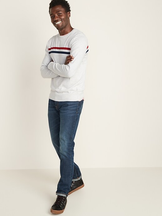 Image number 3 showing, Everyday Center-Stripe Crew-Neck Sweater