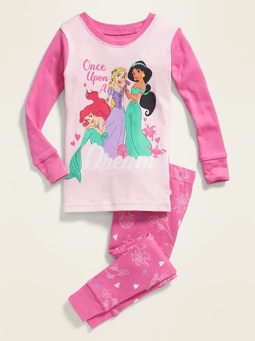 View large product image 1 of 1. Disney&#169 Princess "Once Upon A Dream" Pajama Set for Toddler Girls & Baby