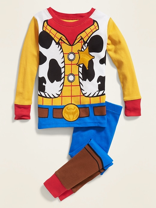 View large product image 1 of 1. Disney/Pixar&#169 Toy Story 4 Woody Costume Pajama Set for Toddler Boys & Baby
