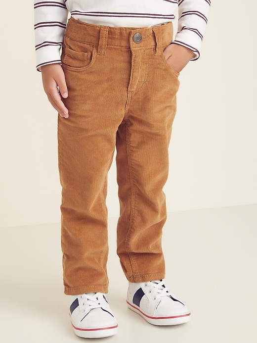 View large product image 1 of 1. 5-Pocket Straight Cords for Toddler Boys