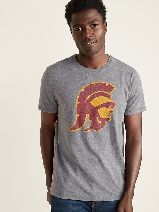 View large product image 1 of 1. College-Team Logo Graphic Tee for Men