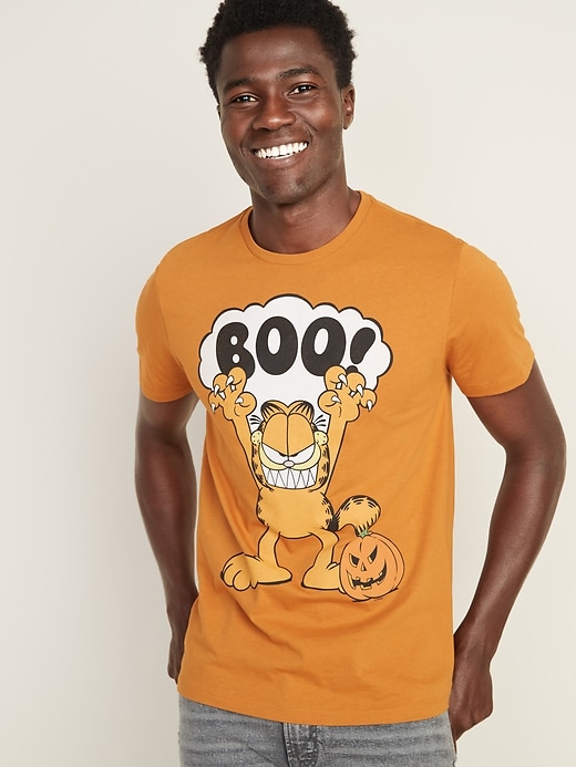 Image number 1 showing, Garfield&#153 "Boo!" Halloween Graphic Tee