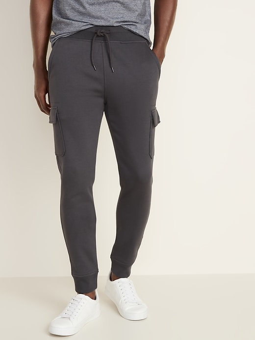 View large product image 1 of 1. Tapered Cargo Joggers