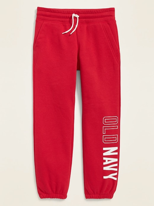Relaxed Logo-Graphic Sweatpants for Girls | Old Navy