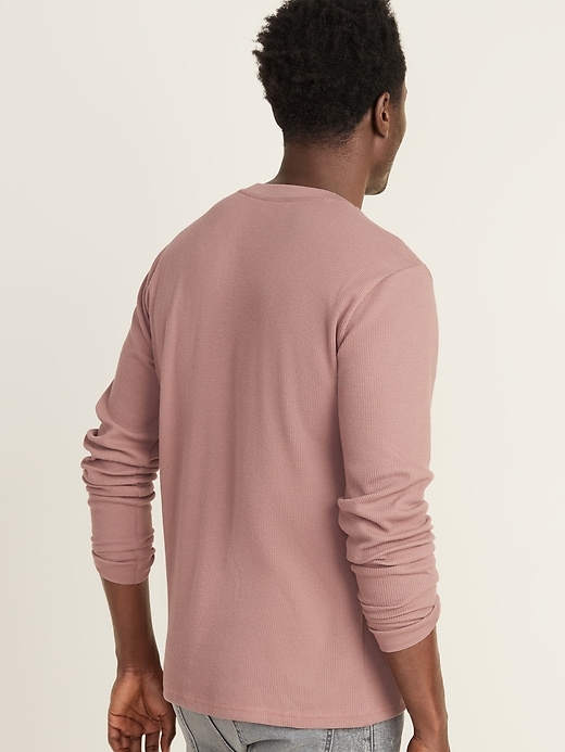 Image number 2 showing, Soft-Washed Thermal-Knit Tee