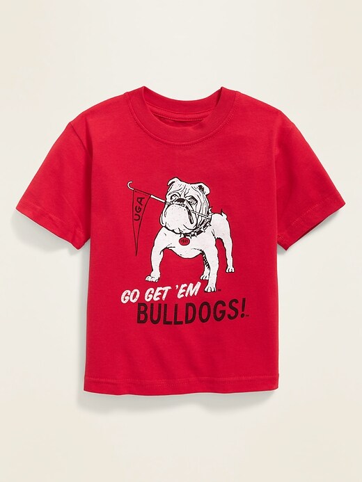 View large product image 1 of 1. University of Georgia&#153 "Go Get 'Em Bulldogs!" Tee for Toddler Boys