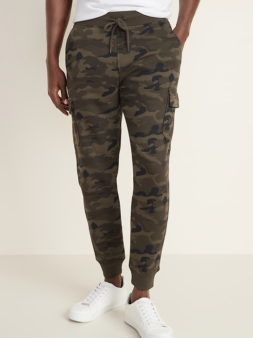 View large product image 1 of 2. Camo Cargo Joggers
