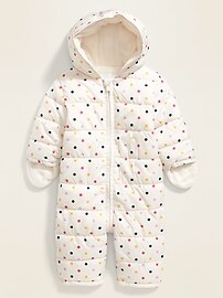 View large product image 3 of 3. Quilted Water-Resistant Snowsuit for Baby