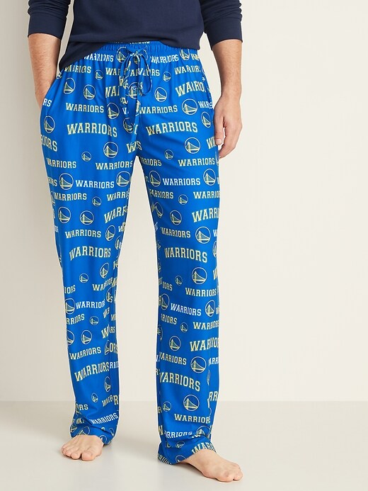 View large product image 1 of 1. NBA&#174 Flannel Pajama Pants for Men