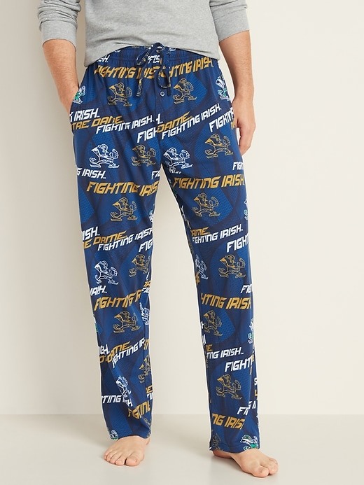 View large product image 1 of 1. College-Team Flannel Pajama Pants for Men