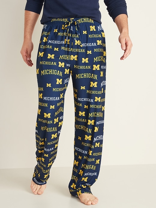 View large product image 1 of 1. College-Team Flannel Pajama Pants for Men