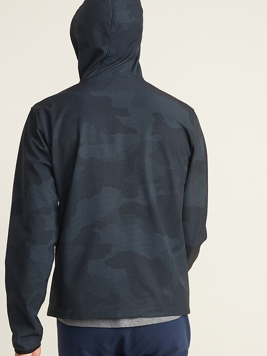 Image number 2 showing, Go-H20 Water-Repellent Hooded Zip Jacket