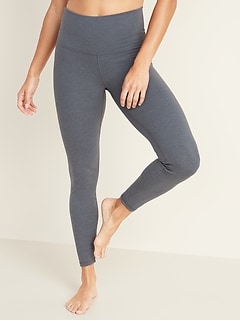 High-Waisted Yoga 7/8-Length Leggings 