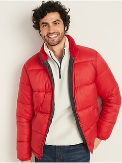 Frost-Free Quilted Puffer Zip Jacket | Old Navy