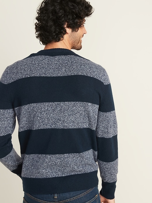 Image number 2 showing, Super-Soft Striped Crew-Neck Sweater