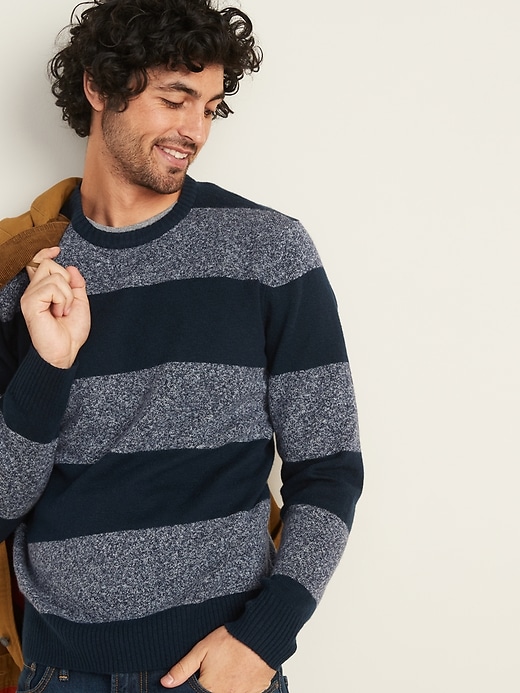 Image number 4 showing, Super-Soft Striped Crew-Neck Sweater
